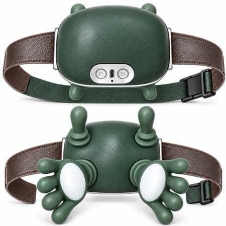 HOSTA Portable 4D Deep Kneading Soothing Heat Therapy Bionic Hand Massager with 3 Speed Modes for Neck Shoulders & Back Stiffness