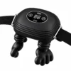 HOSTA Adjustable 3 Level Heating Modes Five Finger Deep Kneading Muscle Relief Neck Massager with Remote Control (Black)
